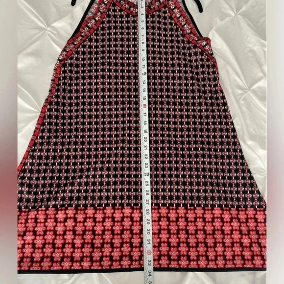 Max Studio “A-Line” Sleeveless Dress. Black, Red, & White.Like New. Size: Medium - Picture 7 of 8